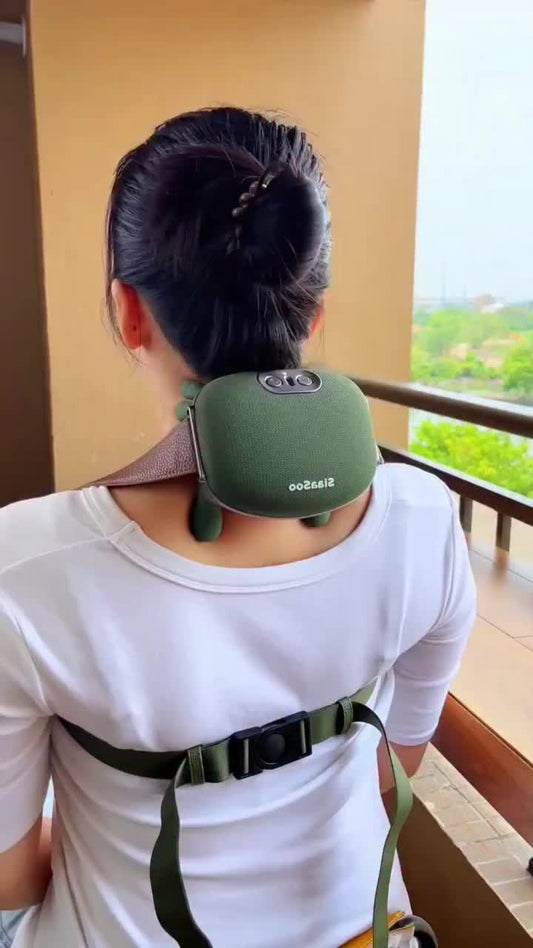 4D Neck & Shoulder Massager — Deep Kneading with Heat