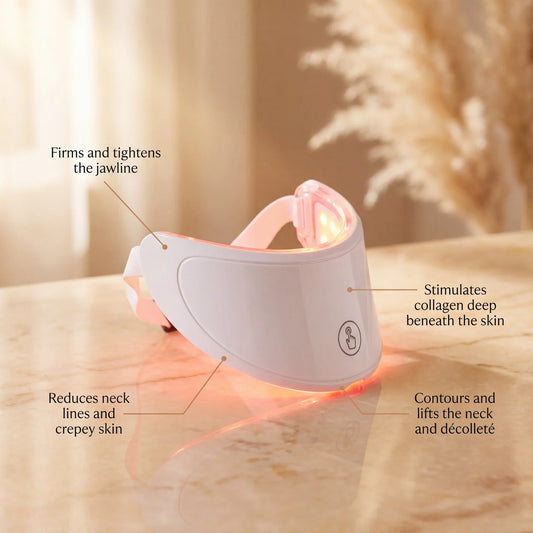 Innera™ SkinRevive Pro — Red Light LED Face & Neck Therapy Mask