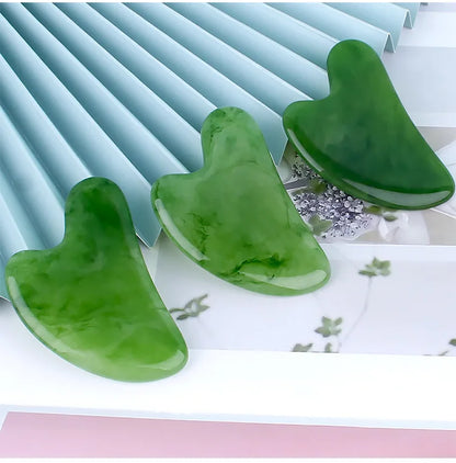 Gua Sha Beeswax Face Massager — Sculpting & Lymphatic Drainage Tool