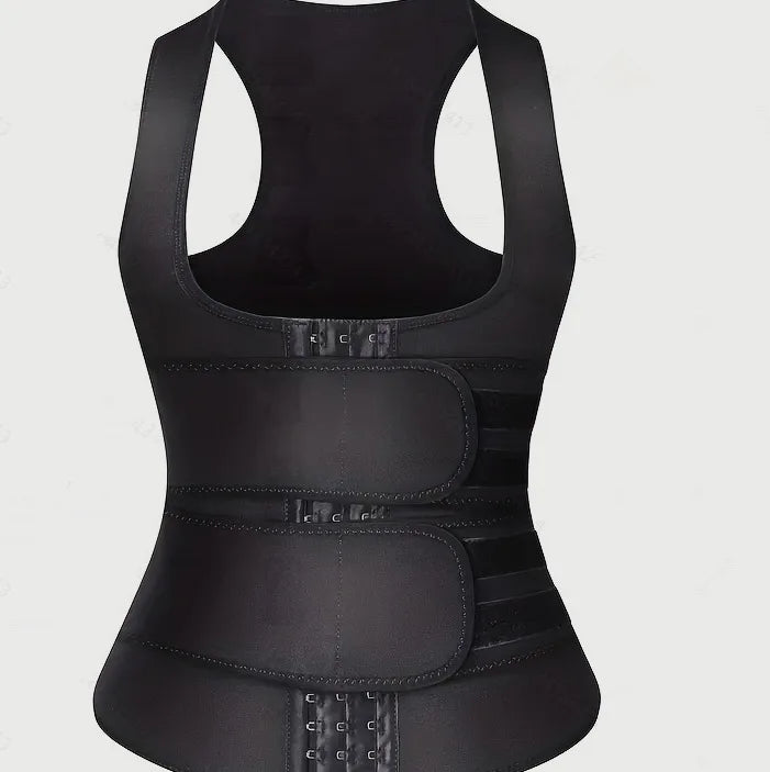 Neoprene Sauna Waist Trainer Top — Sweat Vest for Women
