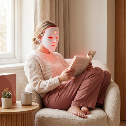Innera™ SkinRevive Pro — Red Light LED Face & Neck Therapy Mask